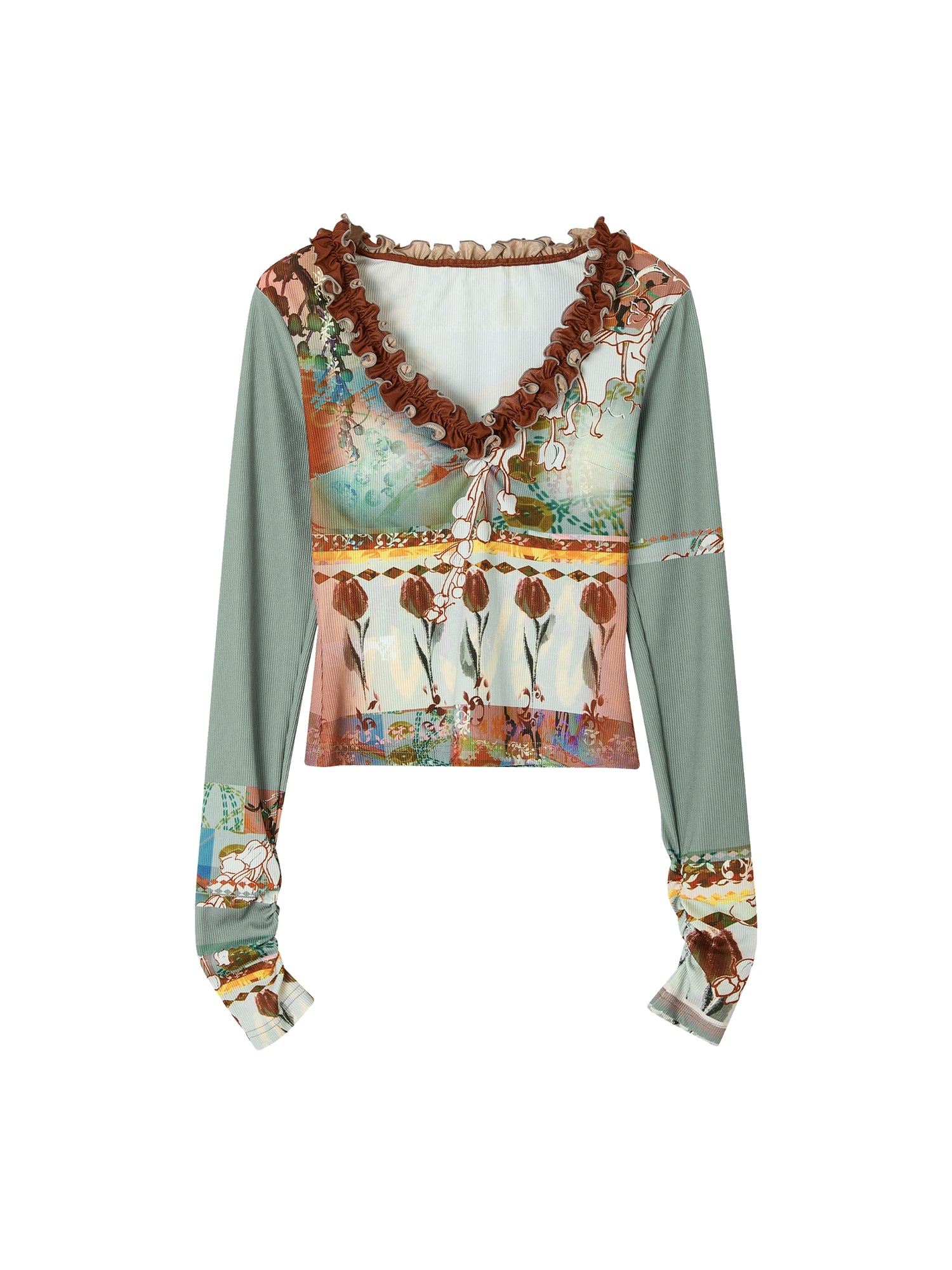 OfAkiva_Two_Way_Off_Shoulder_Top_Skirt_Set_With_Ink_Painting_Print_MISSTT