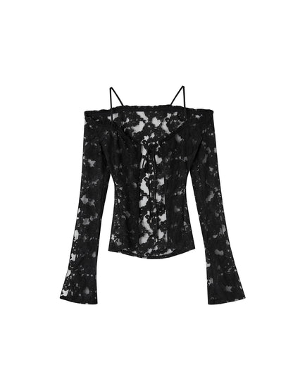 OfAkiva_V-Neck_Lace-Up_Bell_Sleeve_Blouse_MISSTT