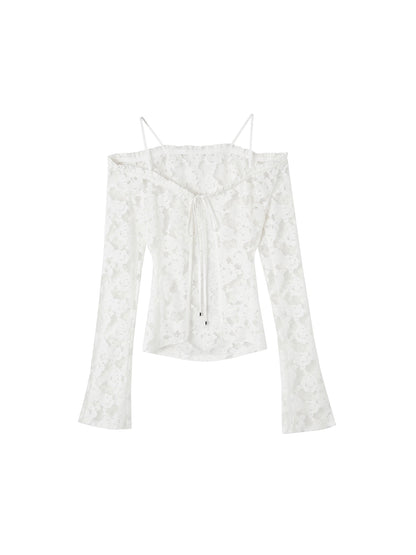 OfAkiva_V-Neck_Lace-Up_Bell_Sleeve_Blouse_MISSTT