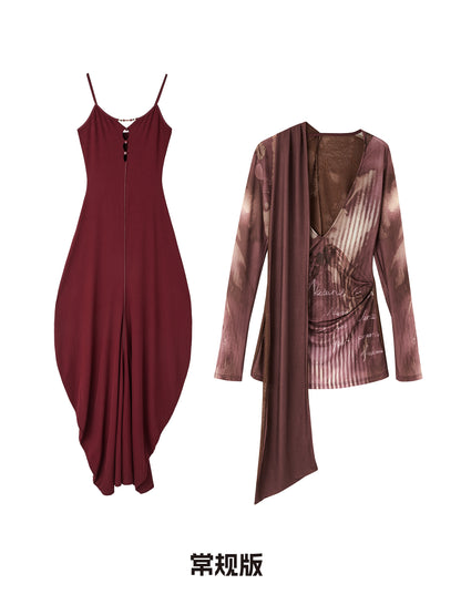 OfAkiva_V-neck_T-shirt_Long_Sleeve_Relaxed_Two_Piece_Dress_MISSTT