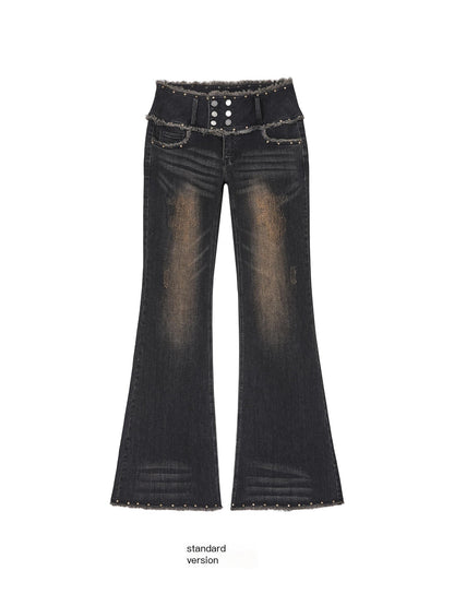 OfAkiva_Vintage_Distressed_Studded_Double_Button_High_Waist_Women&