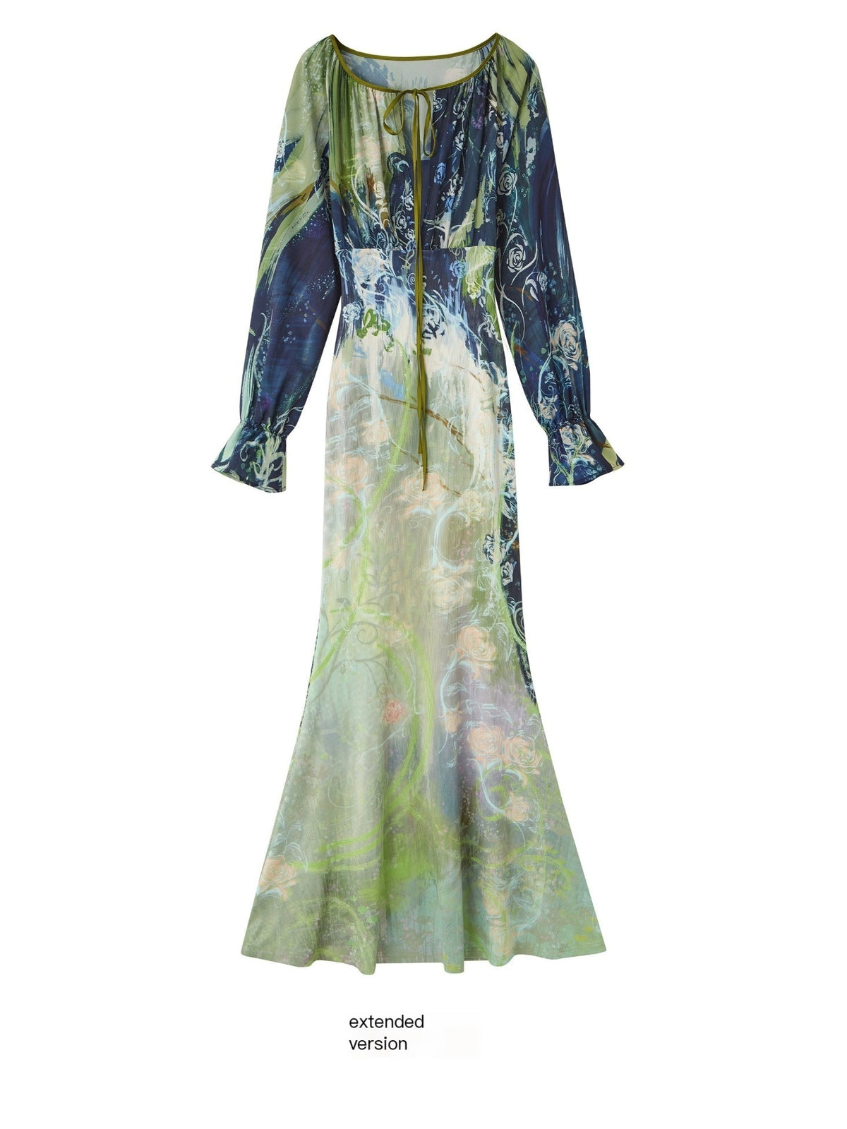 OfAkiva_Vintage_Oil_Painting_Print_Lantern_Sleeve_Women&
