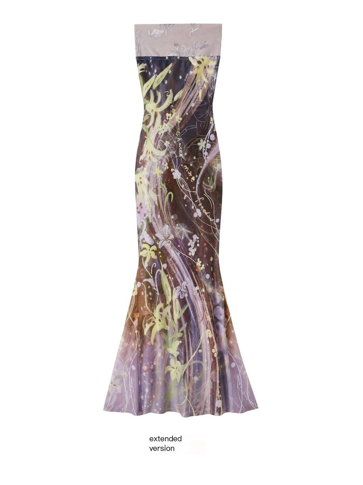 OfAkiva_Vintage_Print_Strapless_Two_Piece_Mermaid_Women&