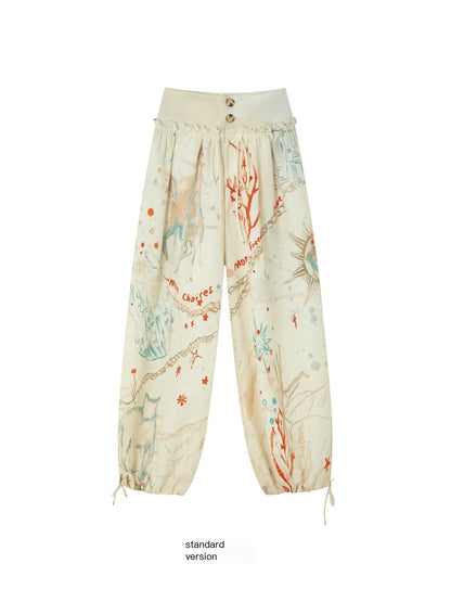 OfAkiva_Vintage_Printed_High_Waist_Drawstring_Wide_Leg_Women&