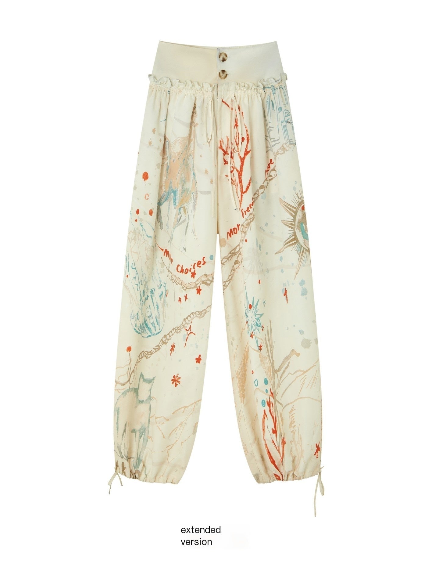 OfAkiva_Vintage_Printed_High_Waist_Drawstring_Wide_Leg_Women&