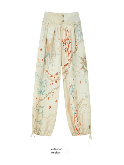 OfAkiva_Vintage_Printed_High_Waist_Drawstring_Wide_Leg_Women&