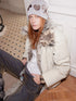 Winter Thick Down Coat With 90 Percent White Duck Down Removable Fur Hood