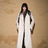 UpdateNN NORTH NODE Astrological Patchwork Plush Long Coat V-neck T-shirt Long Sleeve