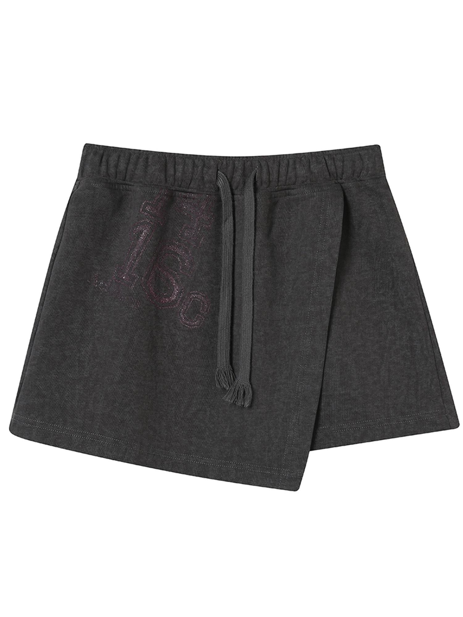 Achihara Renaissance A Line Denim Skirt