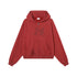 Achihara Renaissance Washed Hoodie V-Neck T-Shirt Long-Sleeve