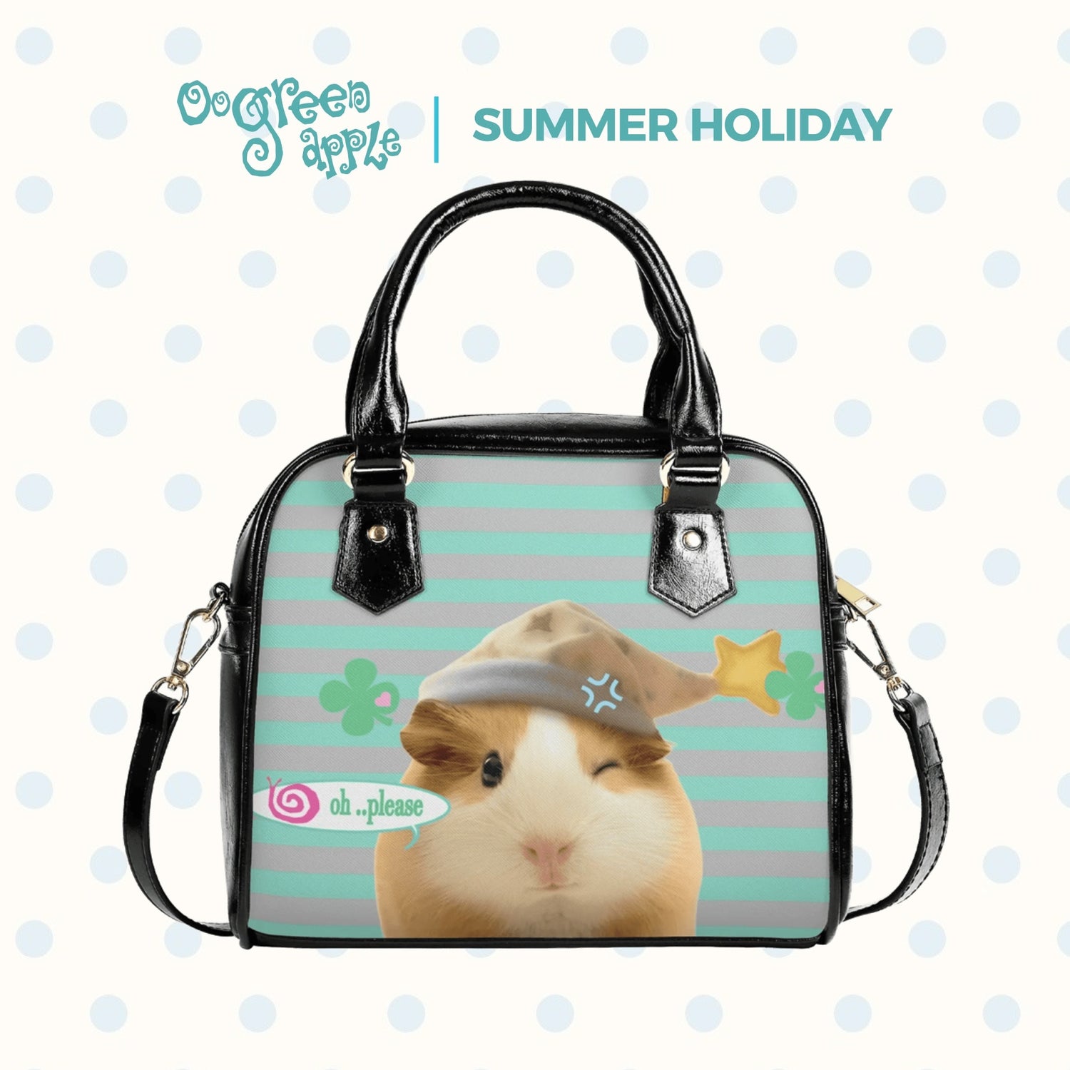 Oogreenapple_Boxy_Plaid_Heart_Striped_Cartoon_Guinea_Pig_Women&