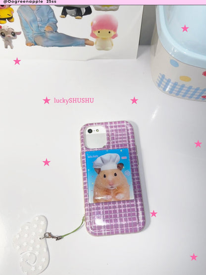 Oogreenapple Cute Mouse Adhesive Pop Up Airbag Phone Stand Women&