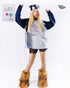Oogreenapple_Glitter_Letter_Print_Raglan_Princess_Women&