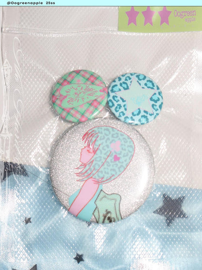 Oogreenapple Hand Painted Subculture Apple Angel Doll Women&