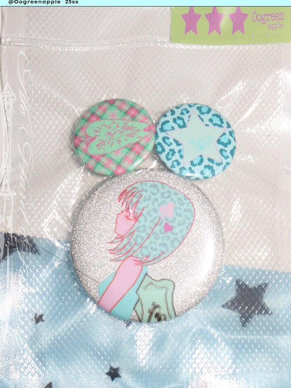 Oogreenapple Hand Painted Subculture Apple Angel Doll Women&