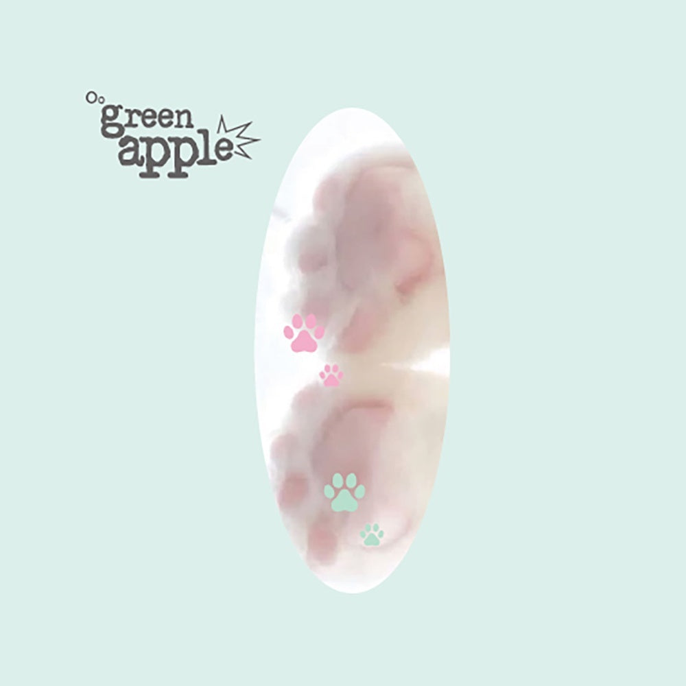 Oogreenapple_Retro_Polka_Dot_Cat_Oval_Side_Clip_Whimsical_Women&