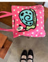 Oogreenapple_Snail_Shape_Polka_Dot_Puppy_Print_Zipper_Pocket_Women&