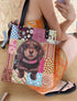 Oogreenapple_Vintage_Dachshund_Print_Envelope_Tote_Women&