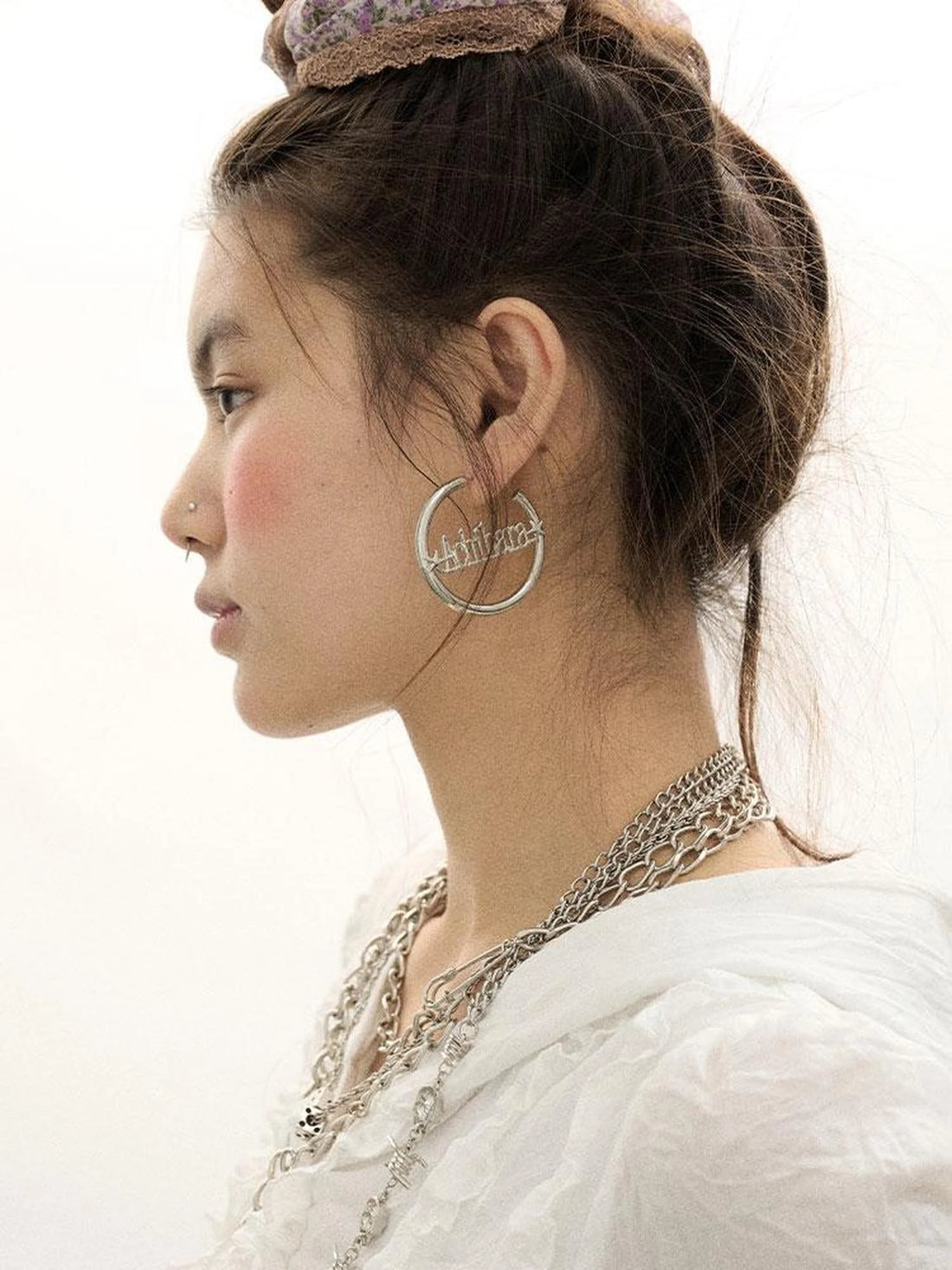 Orbit Star Earrings Chic Celestial Hoops