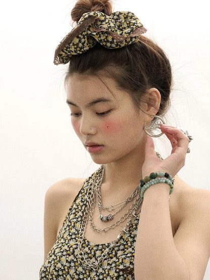 Orbit Star Earrings Chic Celestial Hoops