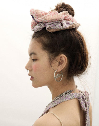 Achihara Orbit Star Earrings Chic Celestial Hoops