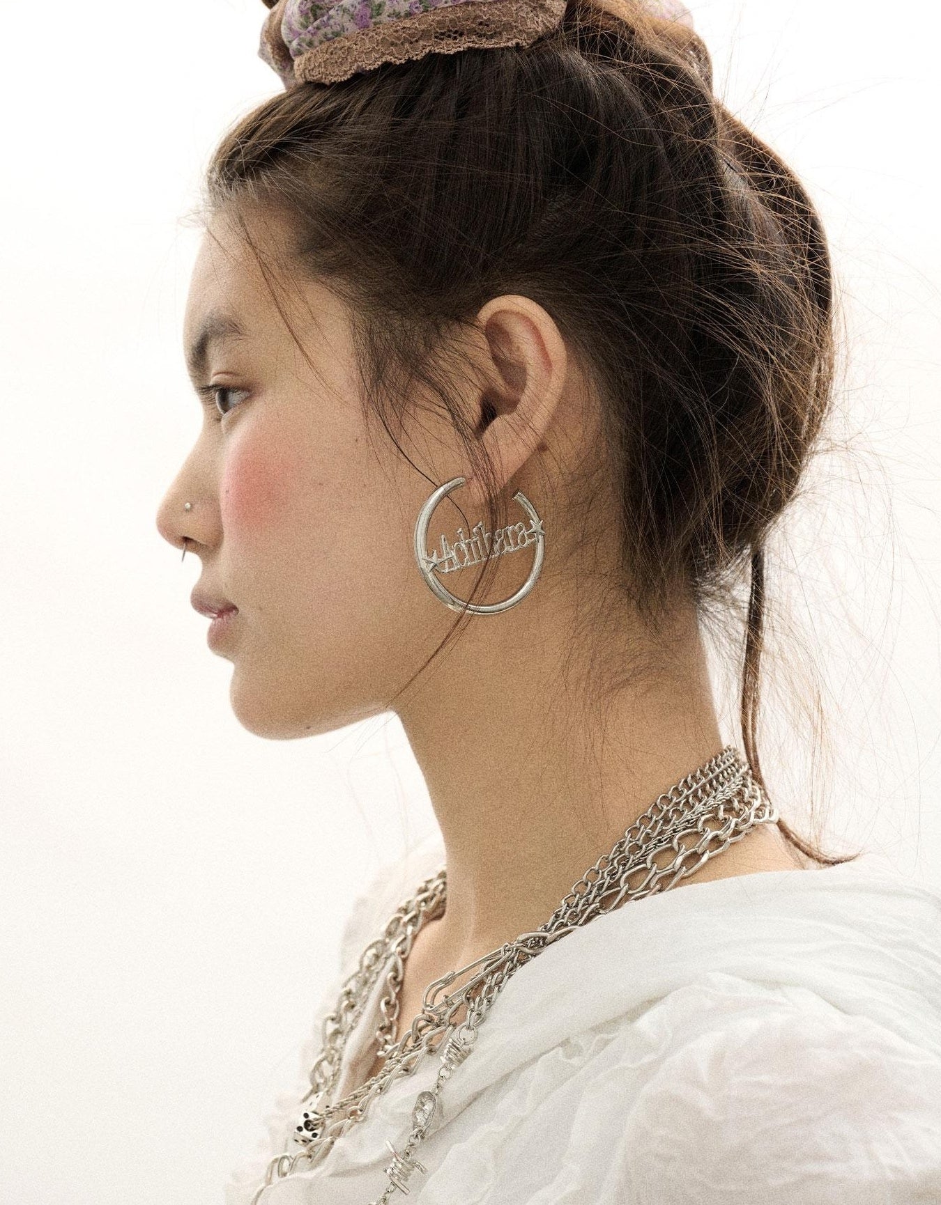 Achihara Orbit Star Earrings Chic Celestial Hoops