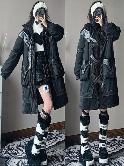 Original Thick Cotton Winter Jacket With Detachable Hardware