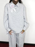 OurHappy_Star_Print_Silver_Fox_Fleece_Women&
