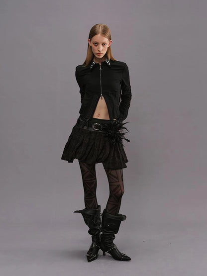 Outmode Deconstructed Corset Back Punk Shirt