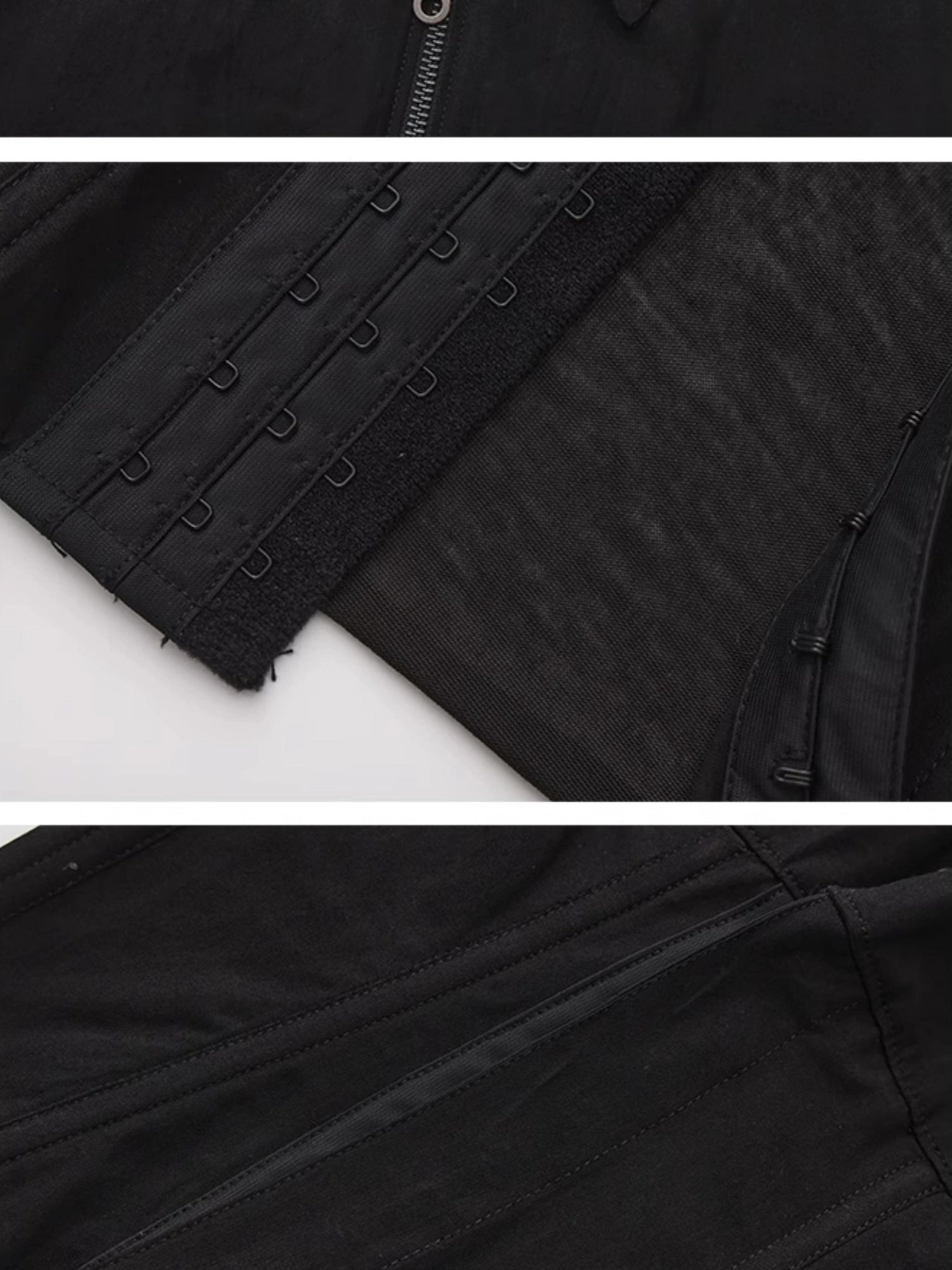 Outmode Deconstructed Corset Back Punk Shirt