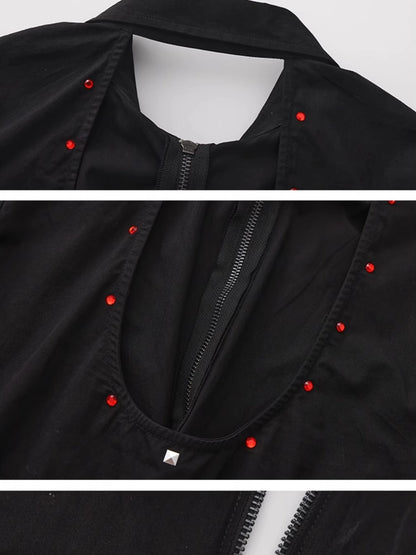 Outmode Deconstructed Corset Back Punk Shirt