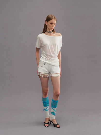 Outmode Deconstructed Rip Shorts For Beach