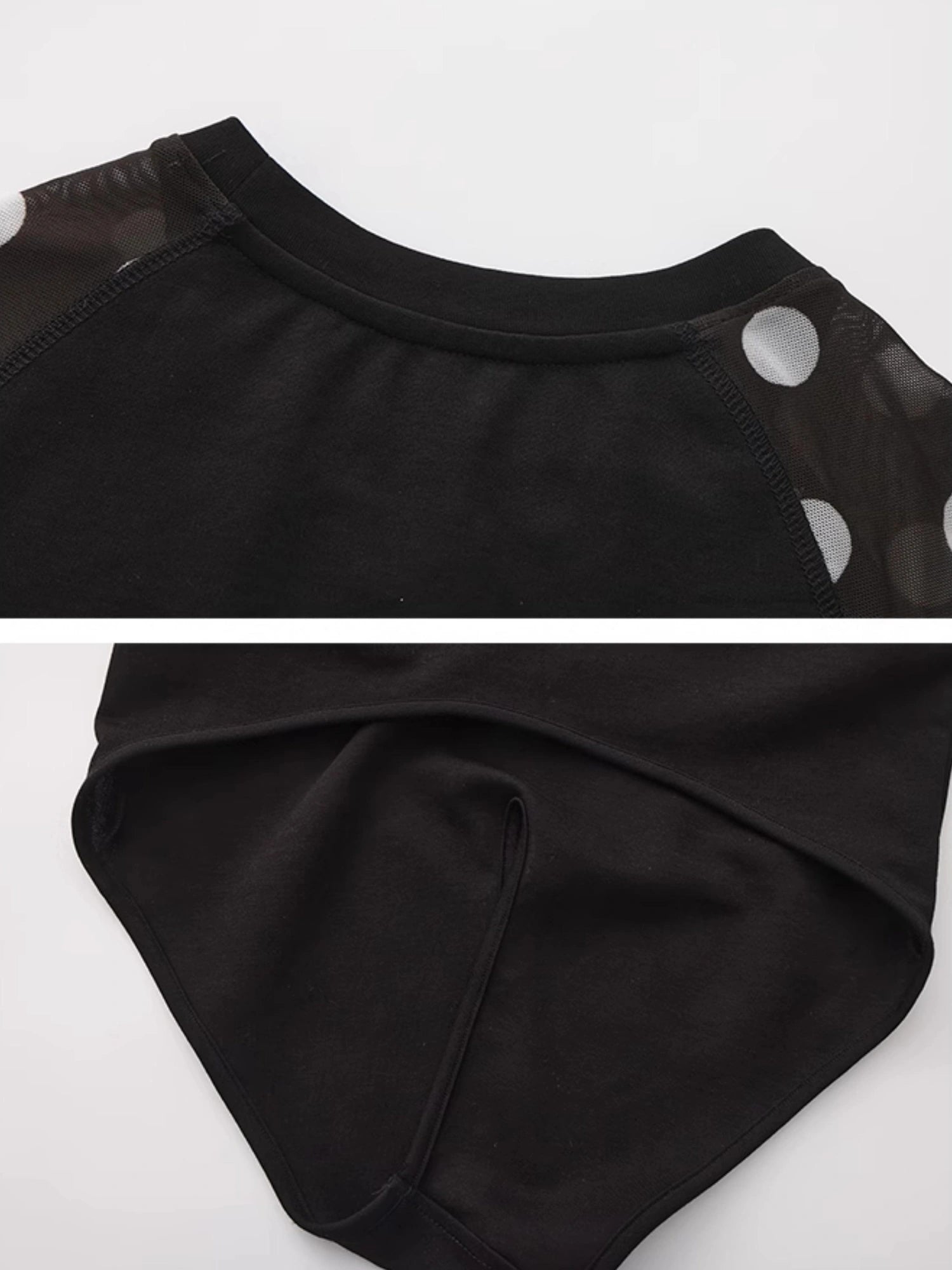 Outmode Deconstructed Spliced Swimsuit Top