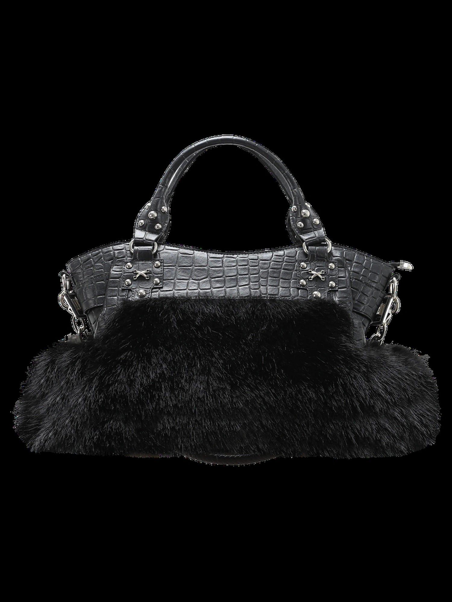 Outmode Furever Punk Textured Tote