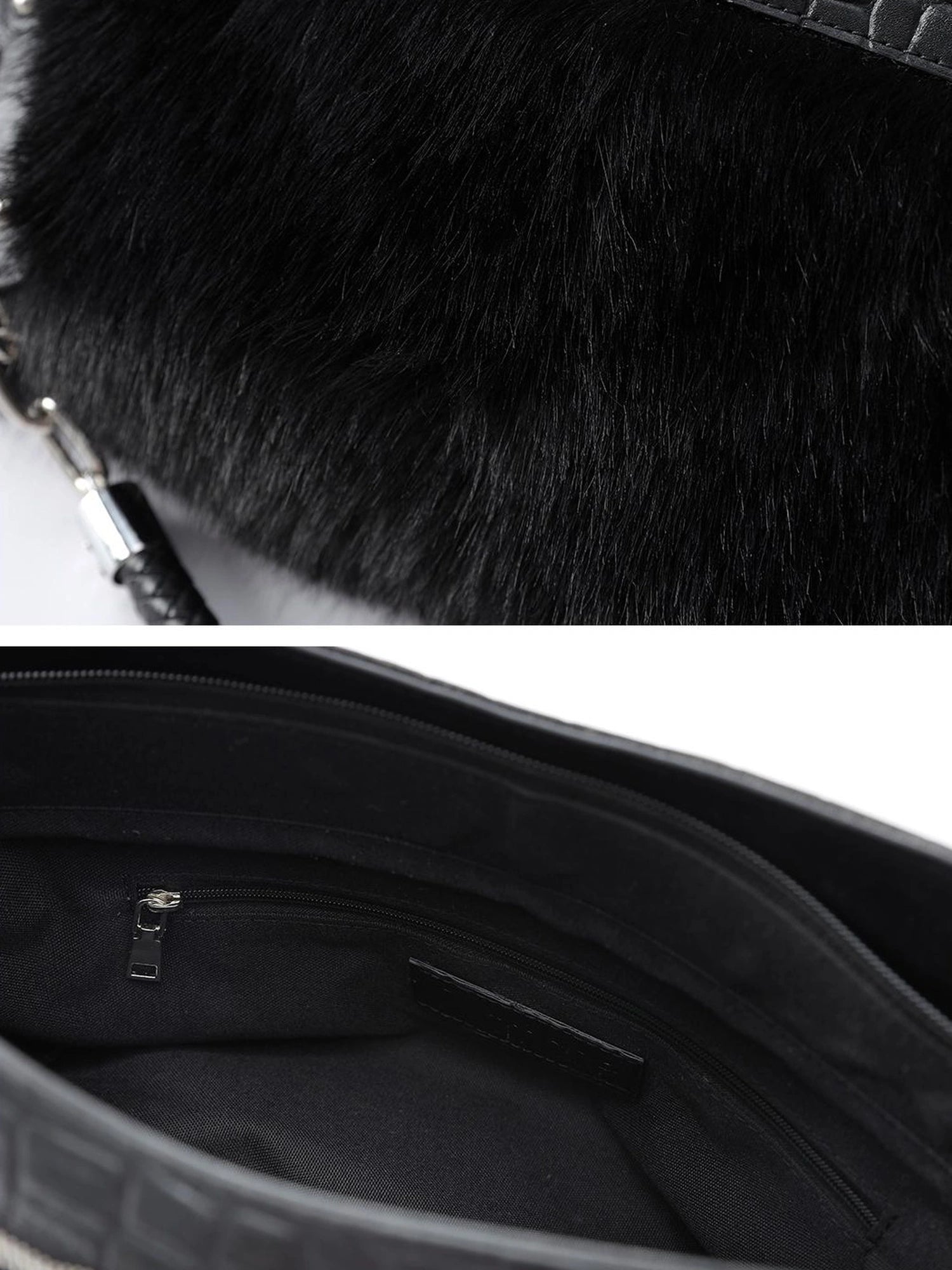 Outmode Furever Punk Textured Tote