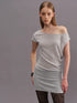Outmode_Light_Gray_Off_Shoulder_Cotton_Dress_MISSTT
