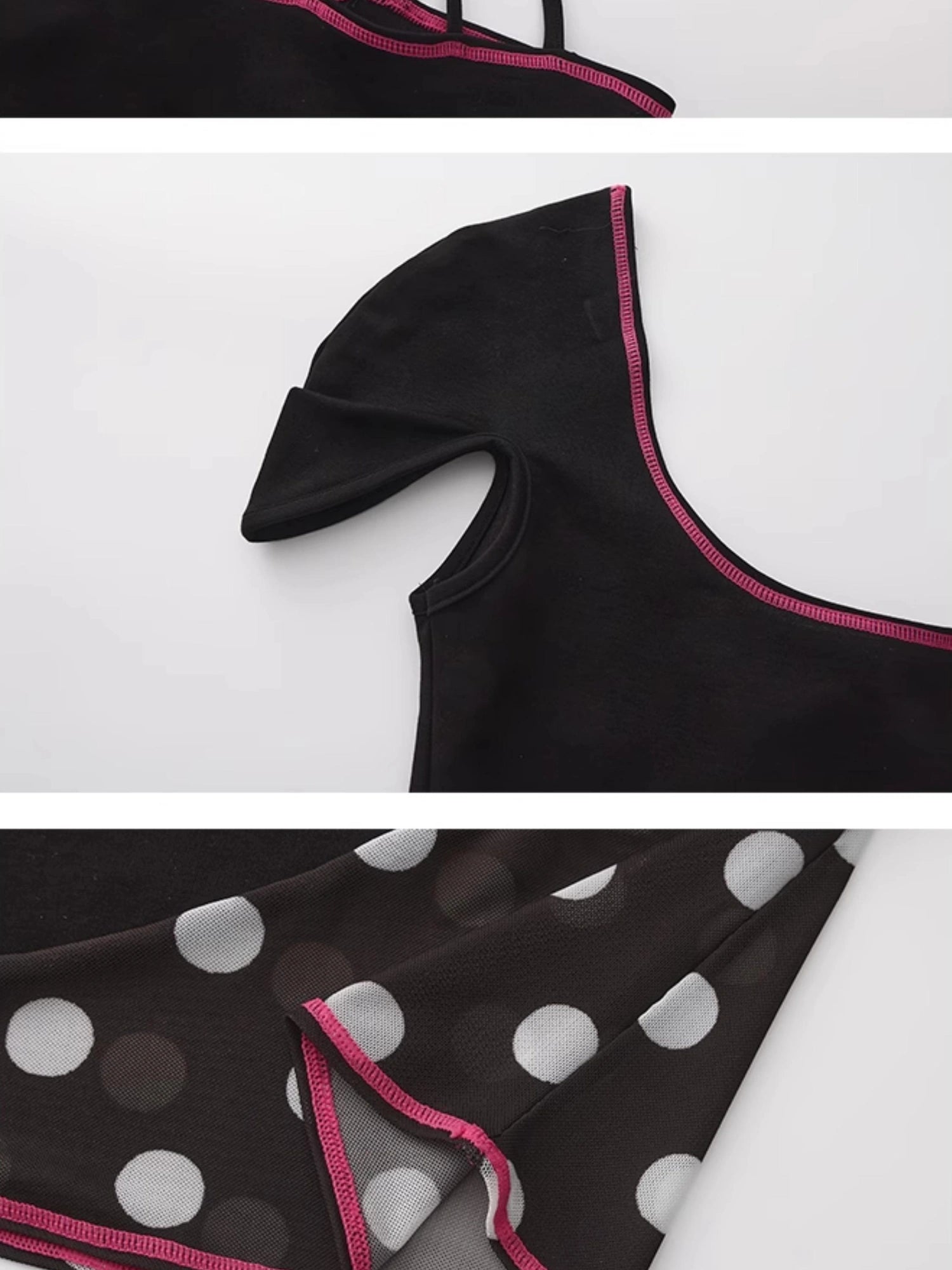 Off Shoulder Polka Dot Top