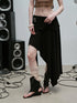 Outmode Punk Rock Knit Maxi Skirt
