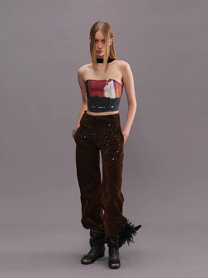 Outmode_Vintage_High_Waist_Flared_Trousers_With_Rhinestones_MISSTT