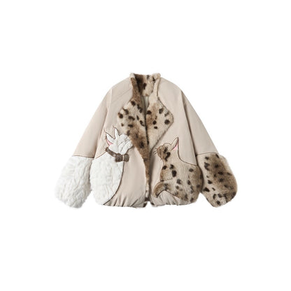 OuttheBlue_90%_Duck_Down_Warm_Casual_Loose_High_Waist_Short_Lapel_Women_Zipper_Down_Jacket_MISSTT