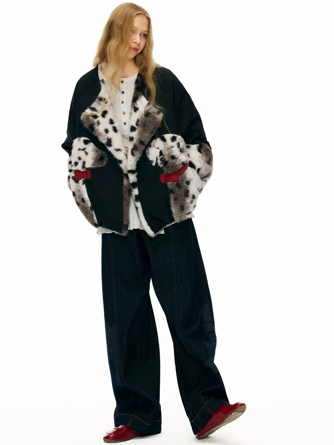 OuttheBlue 90% White Duck Down Warm Thick Casual Black Women Polyester Down Jacket