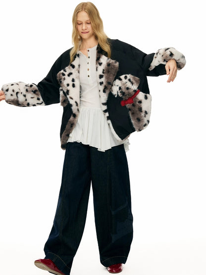 OuttheBlue 90% White Duck Down Warm Thick Casual Black Women Polyester Down Jacket