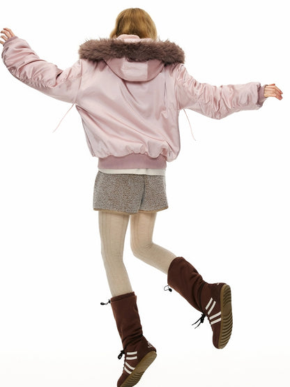 OuttheBlue Animal Print Applique Casual Drawstring Mid Rise Relaxed Women Mocha Pants