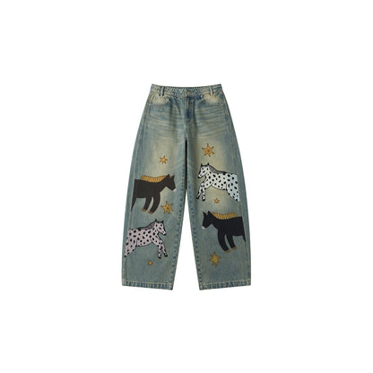OuttheBlue_Animal_Print_Washed_Wide-leg_Women&