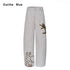 OuttheBlue_Asymmetric_Plaid_Curved_Leg_Relaxed_Pockets_Button_Fly_Womens_Polyester_Pants_MISSTT