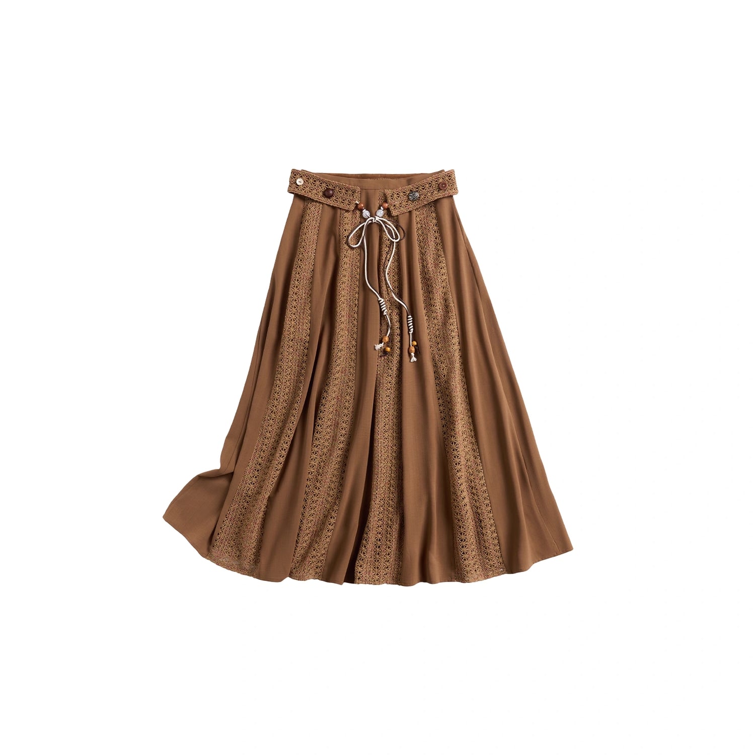 OuttheBlue_Brown_Lace_Panel_A_Line_Maxi_Skirt_MISSTT