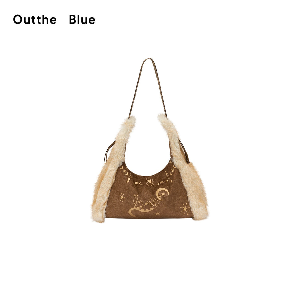 OuttheBlue_Cat_Embroidered_Suede_Fuzzy_Square_Women&