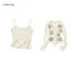 OuttheBlue_Cat_Frame_Print_Ruffle_V-neck_Long_Sleeve_Slim_Women&