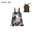 OuttheBlue_Cat_Print_Ruffle_A_Line_Women&