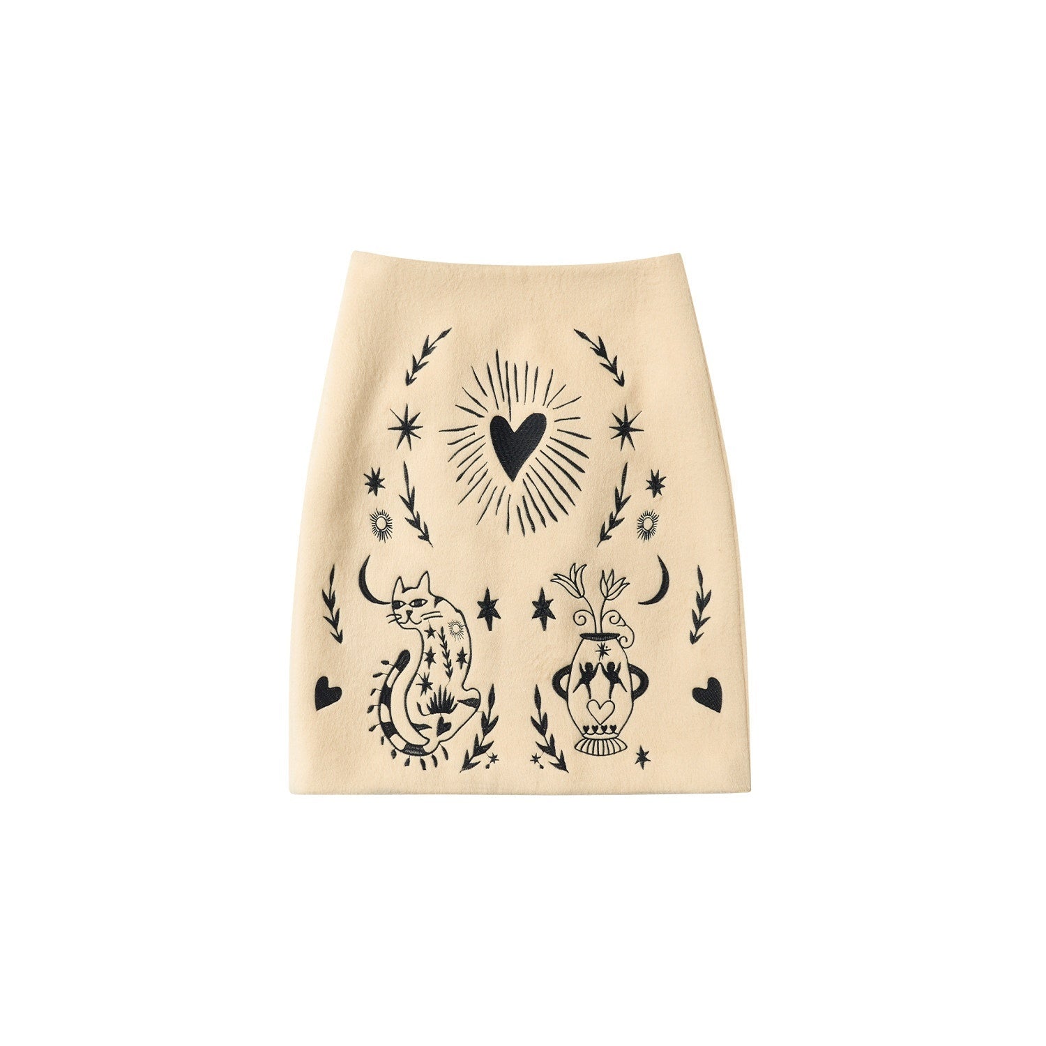 OuttheBlue_Cheese_Yellow_Heavy_Embroidery_Straight_Women&
